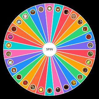 Random King Legacy Fruits Wheel