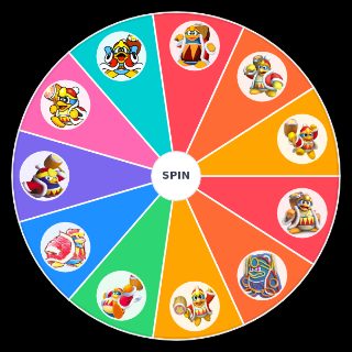 Random King Dedede Designs Picker