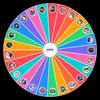 Random Twisted Wonderland Wheel