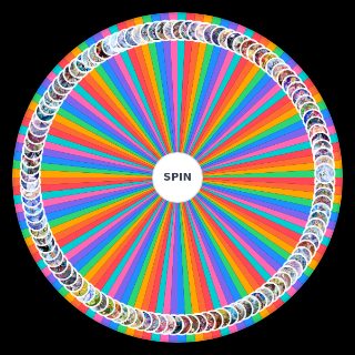 Spin the Wheel: 遊戯王女の子 表作成ツール