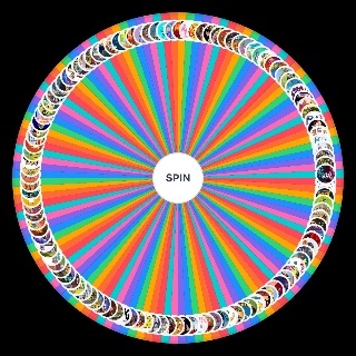 Random Die Ultimative Super RTL Cartoon 1994 Wheel