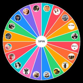 Random Spice Girls & Solo albums Wheel