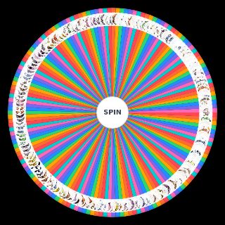 Pokemon Red & Green Sprites Wheel