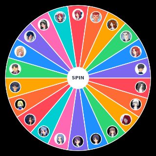 Spin the Wheel: Tsukihime/Kagetsu Tohya Characters