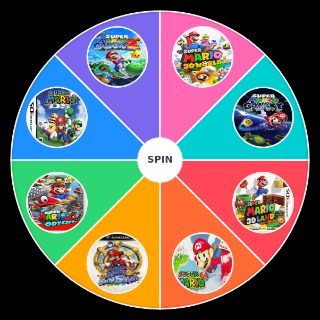 3D Super Mario games Random Generator