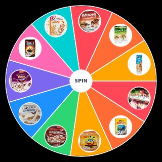 Random Cereales del Mercadona Wheel