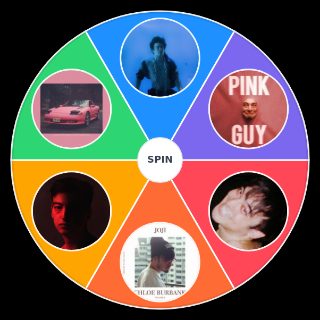 Random joji albums (+pink guy) Picker