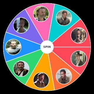Random Rick Grimes Evolution Wheel