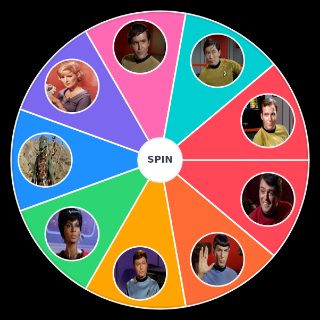 Star Trek: TOS Characters Wheel