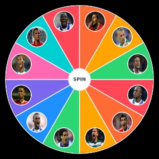 Melhor Avançado em Portugal (últimas 10 épocas) Random Picker