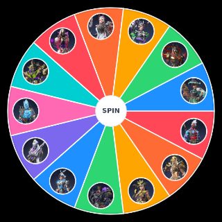 Random Overwatch 2 Mythic Skins (Updated to Season 13) Wheel
