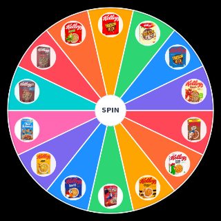 Spin the Wheel: Kellogs Cerealien