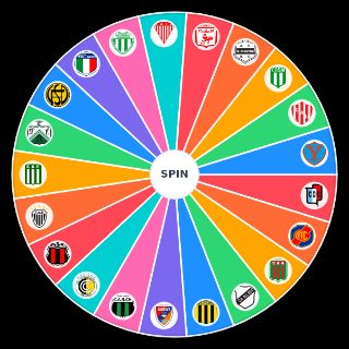 Random Clubes del Ascenso Argentino Wheel
