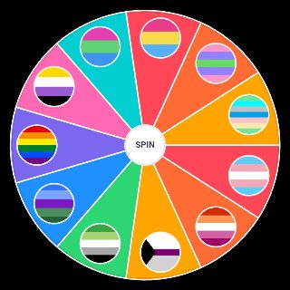 Random LGBT Flags on How Tasty They Look Picker