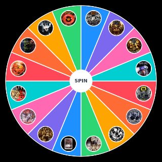 Random Napalm Death Albums Wheel