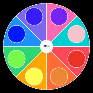 colours of the rainbow Random Generator