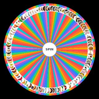 Spin the Wheel: Вкусы (еда)