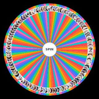 Random Choices books (2021 books included) Wheel