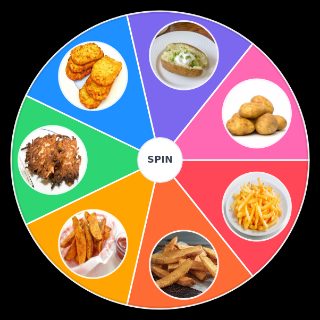 Ways to eat potatos Wheel