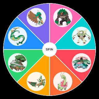 Random Grass Starters Wheel