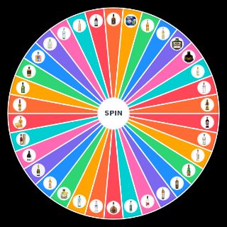 Alcools Français / French alcohols Wheel