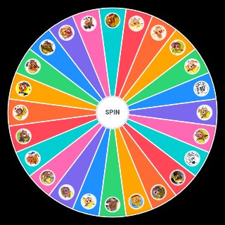 Random Coco Bandicoot Design Wheel