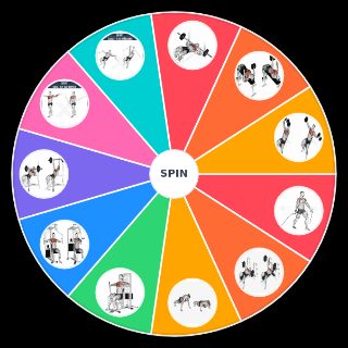 Random chest exercises Picker