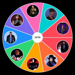 Random Undertaker gimmicks Wheel