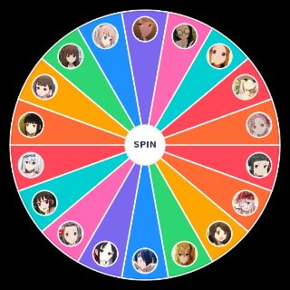 Spin the Wheel: Kaguya sama Girls