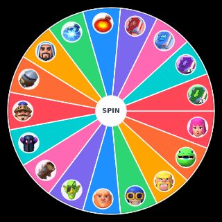 Random Clash Quest Troops and Spells Picker