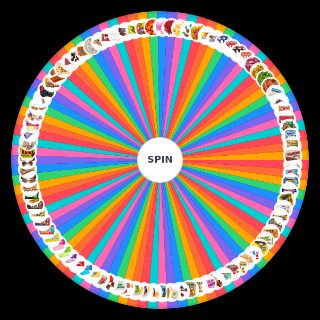 Random Halloween Candy Wheel