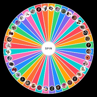 Random All TMA Characters Wheel
