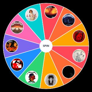 Metallica Albums Wheel