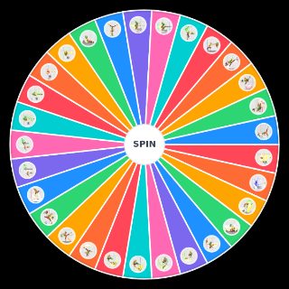 Random Min Min's Moves (SSBU) Wheel