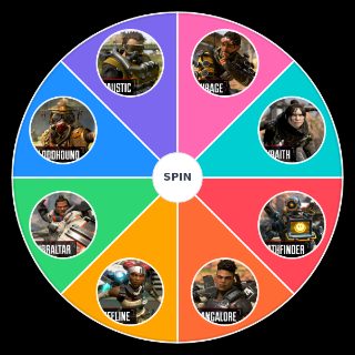 Spin the Wheel: Apex Legends Characters