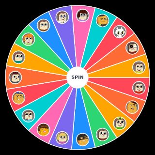 Spin the Wheel: MaxDesignPro Characters