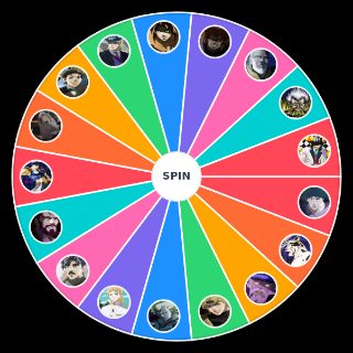Spin the Wheel: Jojo Phantom Blood Characters