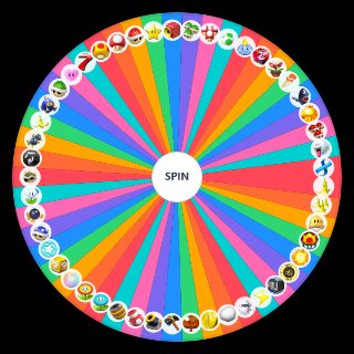 Mario Kart Items (No Arcade) Wheel