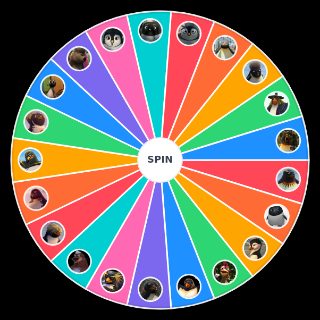 Surf's Up Movie Characters Wheel