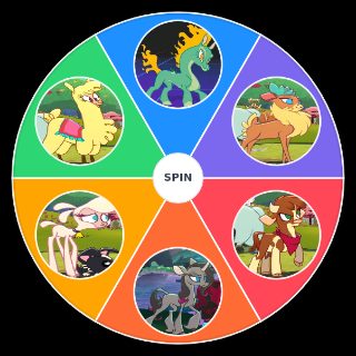 Random Them Fightin Herds Characters Wheel