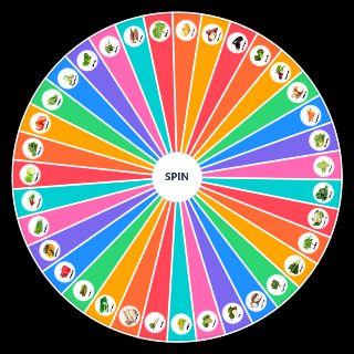 Spin the Wheel: de Verduras e Legumes