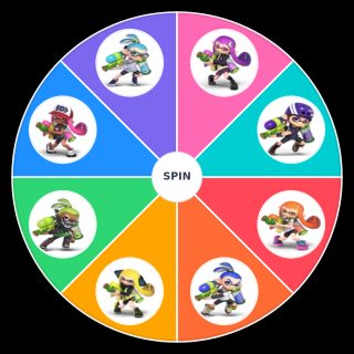 Random Inkling skins Wheel