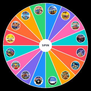 Disney Post Renaissance/Experimental Era + Sequels Wheel
