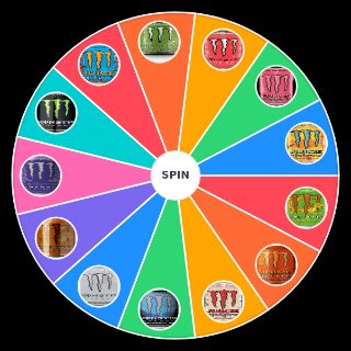 Spin the Wheel: Energético Monster Brasil versão