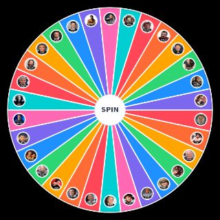Random The Best Action Movie Actors Wheel