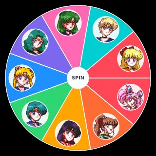 Choose a Random Bishoujo Senshi Sailor Moon S Fighting game Characters
