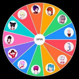 Random ChariKiss Characters Wheel