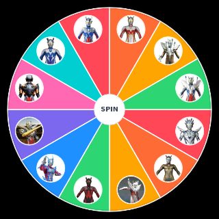 Random Ultraman Zero forms Picker