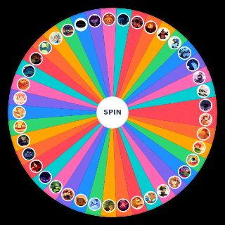 Random Cucumber Quest Characters Wheel