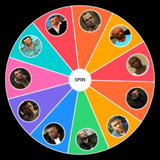 Random GTA Protagonist Wheel